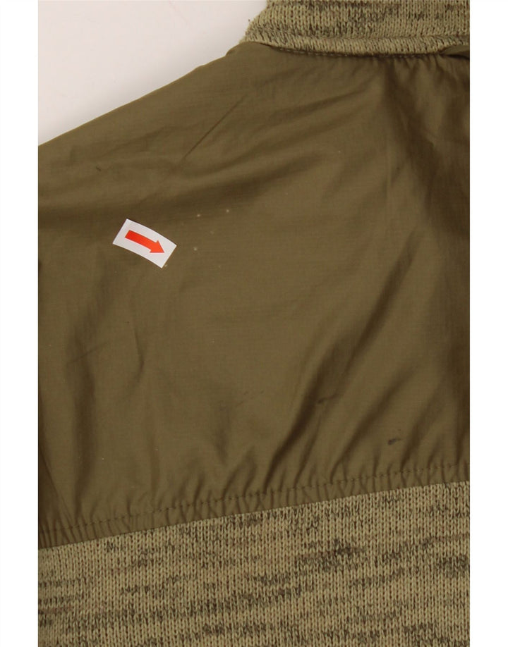 Ανδρική αθλητική φόρμα JACK WOLFSKIN Top μπουφάν Μικρό χακί από πολυεστέρα