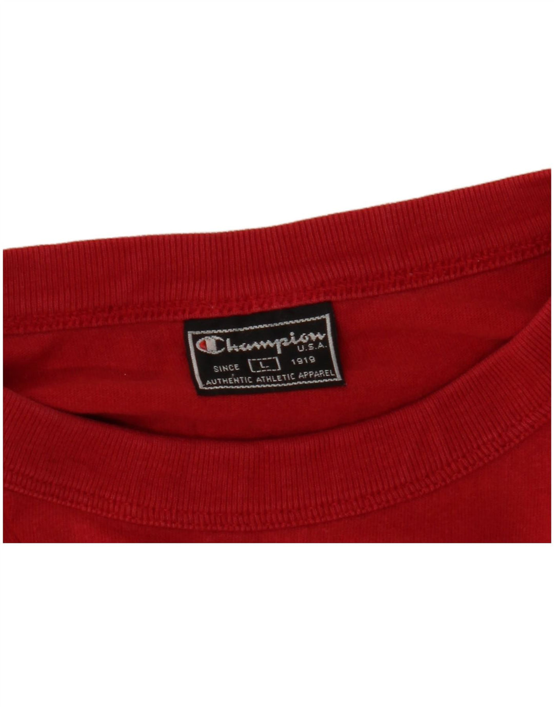 Ανδρικό Champion Graphic Top Μακρυμάνικο Μεγάλο Κόκκινο