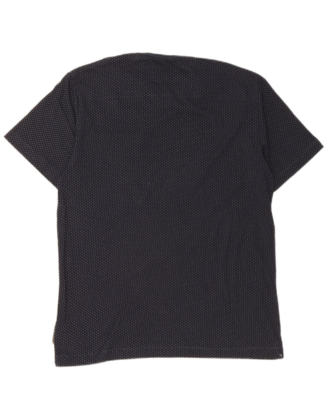 Ανδρικό T-Shirt French Connection Top Μεσαίο μπλε ναυτικό βαμβακερό στίγμα