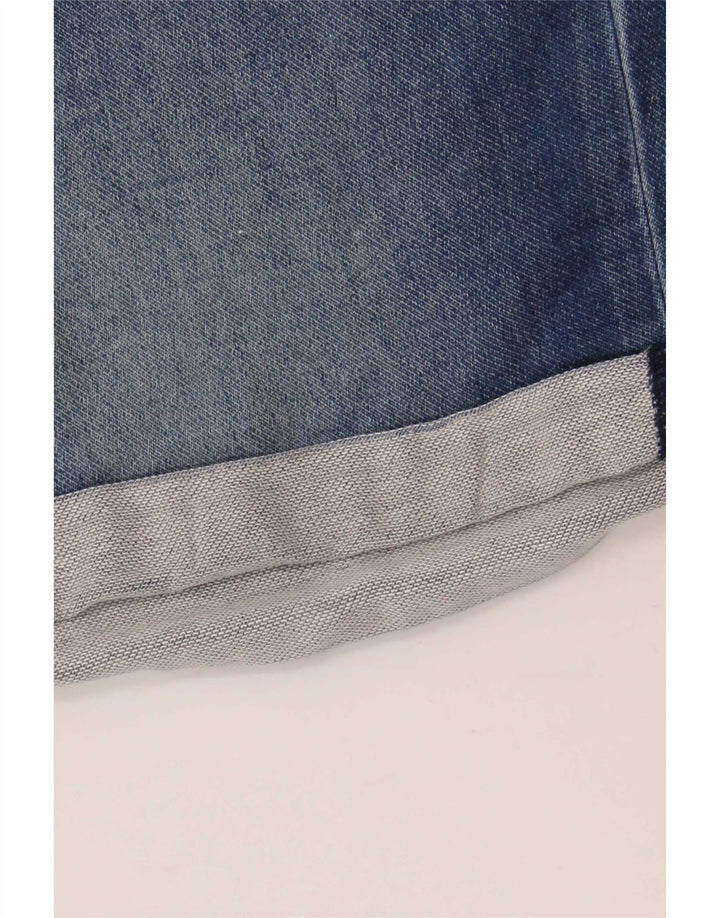 Jack & Jones Ανδρικό τζιν σορτς με κανονική εφαρμογή μεγάλο W36 μπλε