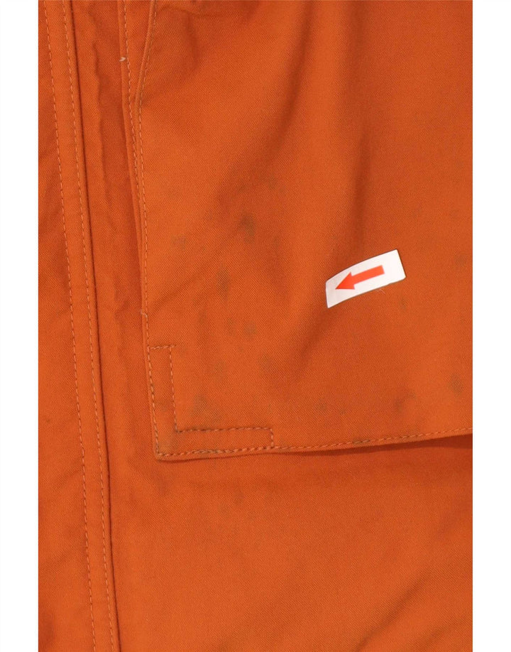 Ανδρικό μπουφάν Parka με κουκούλα North Face UK 38 Medium Orange Nylon