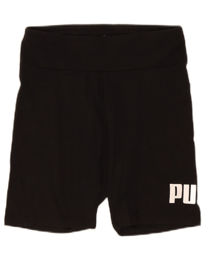 Γυναικείο γραφικό αθλητικό σορτς Puma UK 12 μεσαίο μαύρο