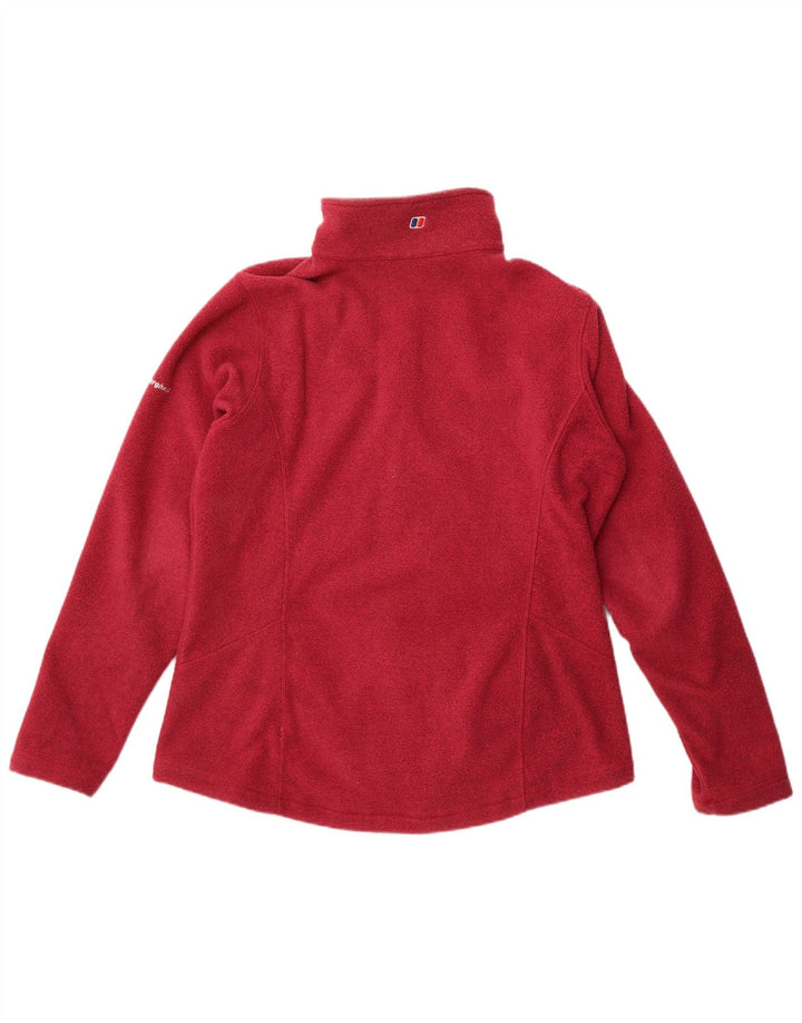 Berghaus Γυναικείο Fleece Jacket UK 16 Large Burgundy