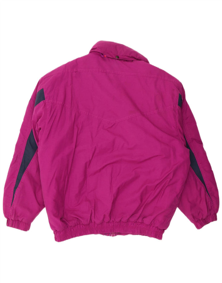 Brugi Ανδρικό μπουφάν με κουκούλα IT 48 Medium Purple Colourblock Polyester