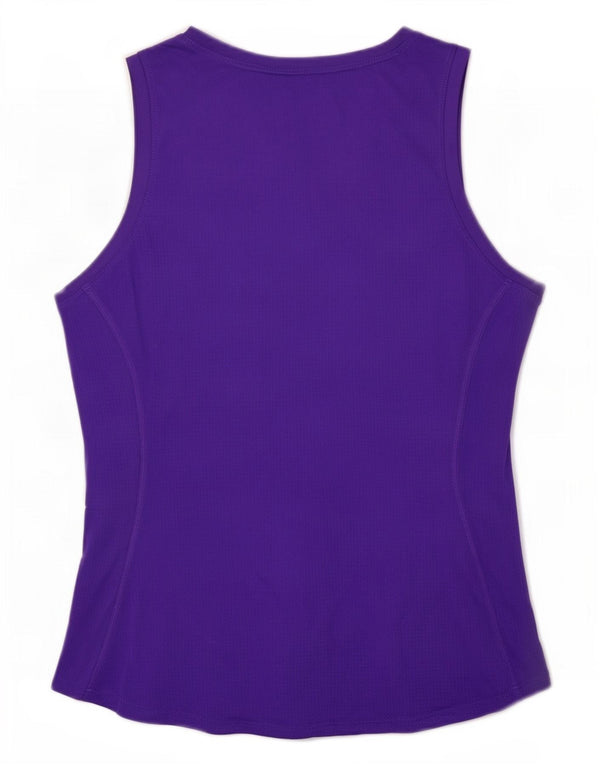 Γυναικείο γιλέκο Nike Dri Fit Top UK 14 Large Purple Polyester
