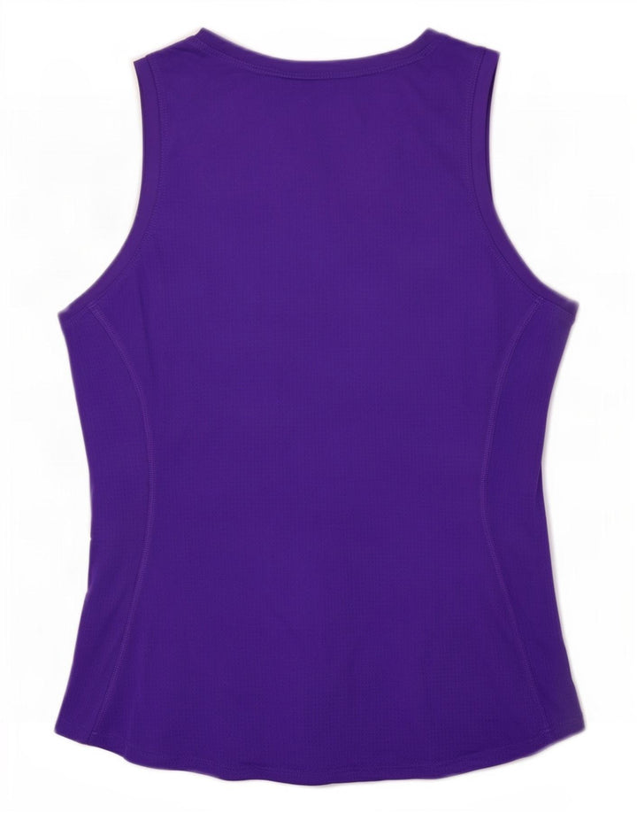 Γυναικείο γιλέκο Nike Dri Fit Top UK 14 Large Purple Polyester