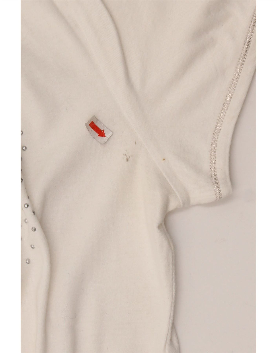 Γυναικείο GAS Graphic Polo πουκάμισο UK 18 XL Λευκό βαμβακερό