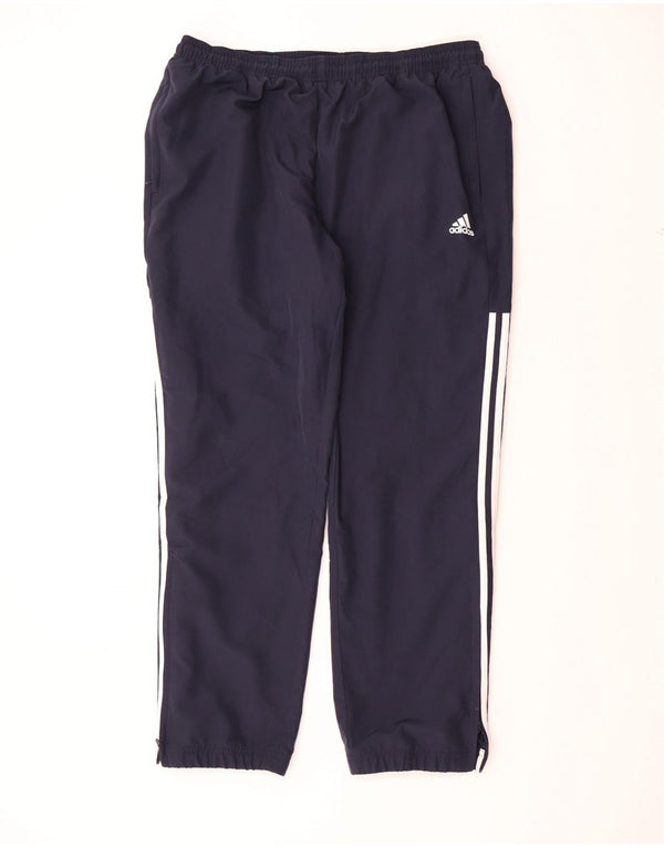 Ανδρική φόρμα ADIDAS Παντελόνι XL Navy Blue Polyester