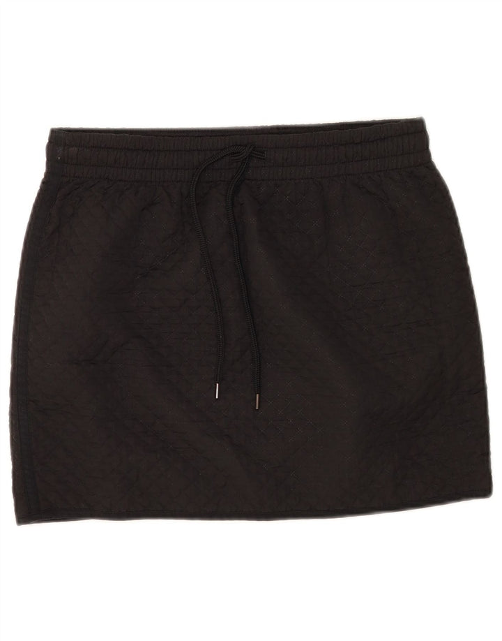 Γυναικεία Μίνι Φούστα Benetton W32 Μεγάλη Μαύρη Πολυεστέρας