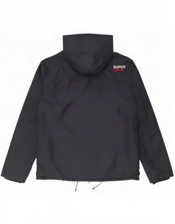 Ανδρικό μπουφάν με κουκούλα Superdry UK 42 XL Navy Blue Polyester