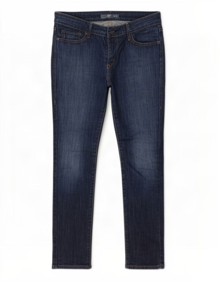 Γυναικείο Skinny Jeans Levi's W30 L30 Blue Cotton