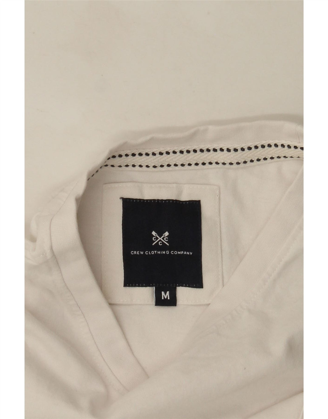 Ανδρικό T-Shirt Crew Clothing Top Medium White