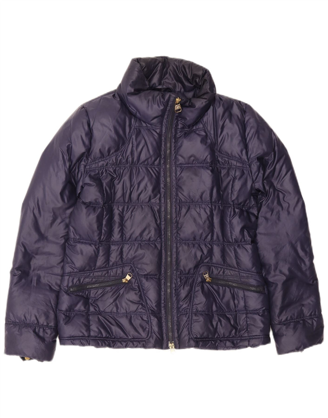 Henry Cottons γυναικείο μπουφάν με επένδυση IT 44 Medium Navy Blue Polyamide