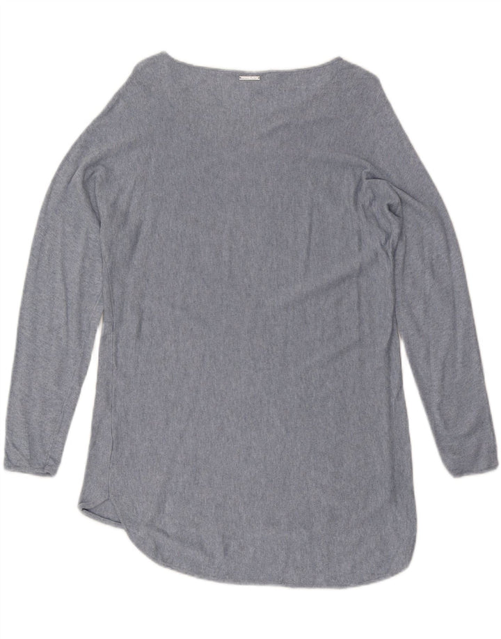 MICHAEL KORS Γυναικείο πουλόβερ με λαιμόκαυστο UK 14 Medium Blue