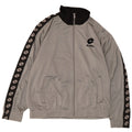 Ανδρική φόρμα γραφικών Lotto Top Jacket μεσαίου γκρι Colourblock
