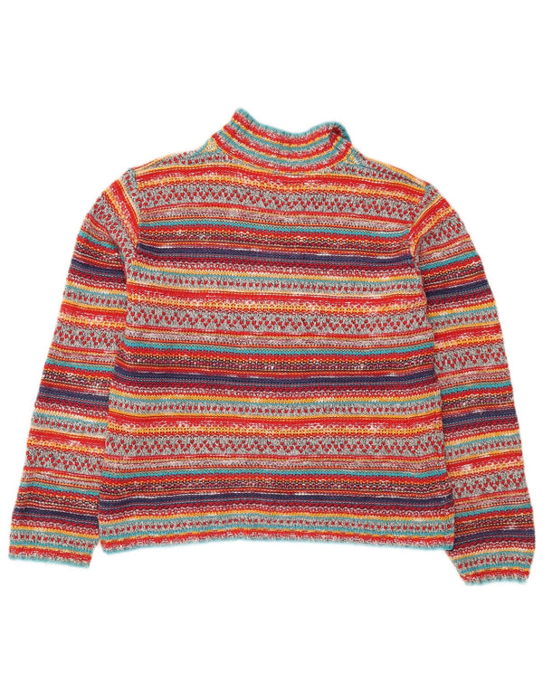 Γυναικεία ζακέτα Wit Boy Crop UK 12 μεσαία πολύχρωμα ριγέ