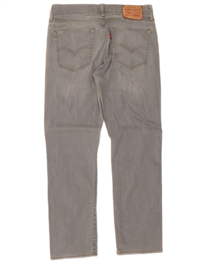 Levi's Mens 511 Slim Jeans W31 L27 Γκρι βαμβακερό