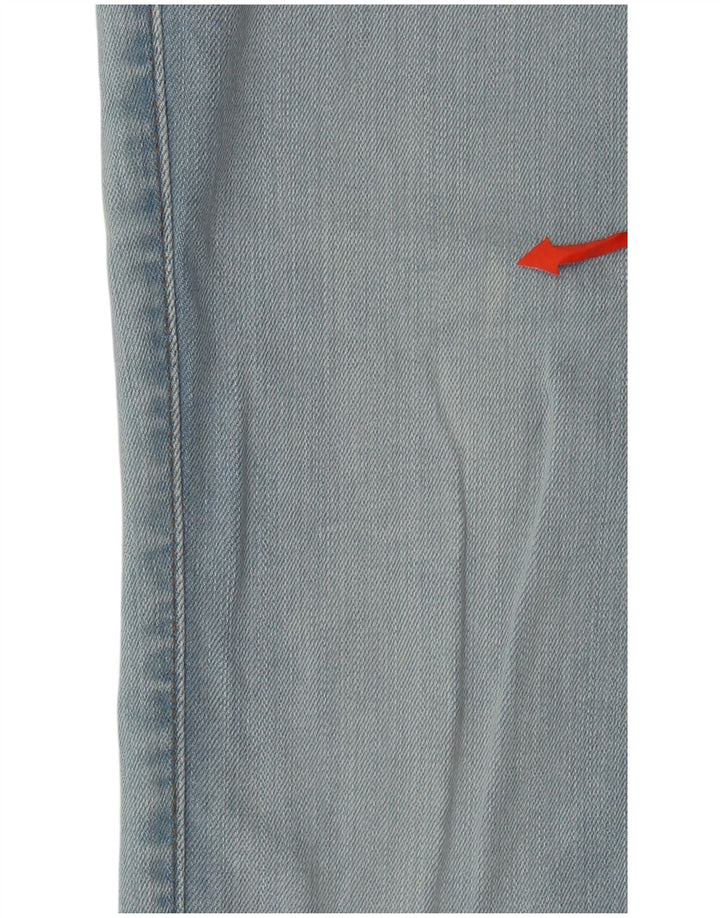 Lee Womens Marion Straight Jeans W29 L28 Blue Cotton