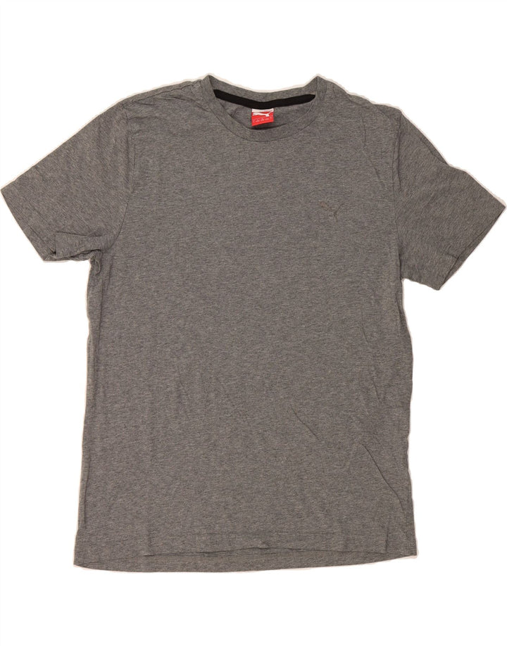 PUMA Mens T-Shirt Top Large Grey Cotton Vintage Puma and Second-Hand Puma from Messina Hembry 