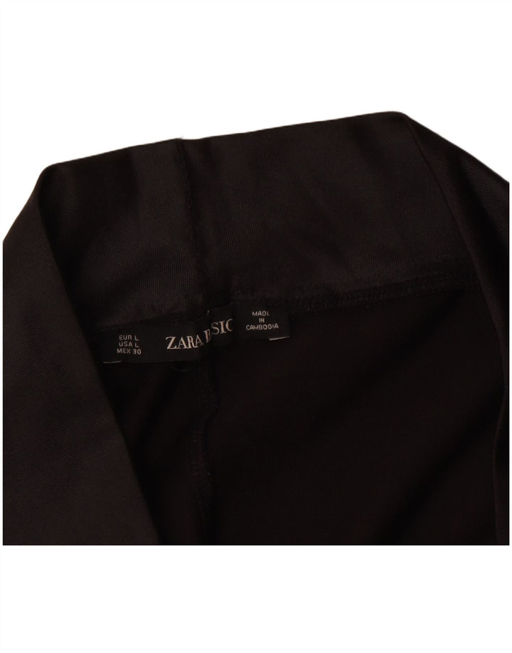 Zara Γυναικείο Κολάν UK 14 Large Μαύρο