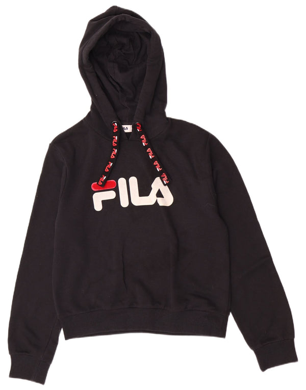 Fila Γυναικεία φόρμα κανονικής φόρμας με κουκούλα με κουκούλα UK 10 μικρό βαμβακερό