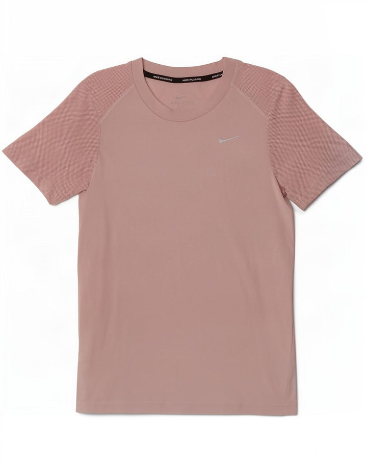 Γυναικείο μπλουζάκι Nike Dri Fit Top UK 10 Small Pink Polyester