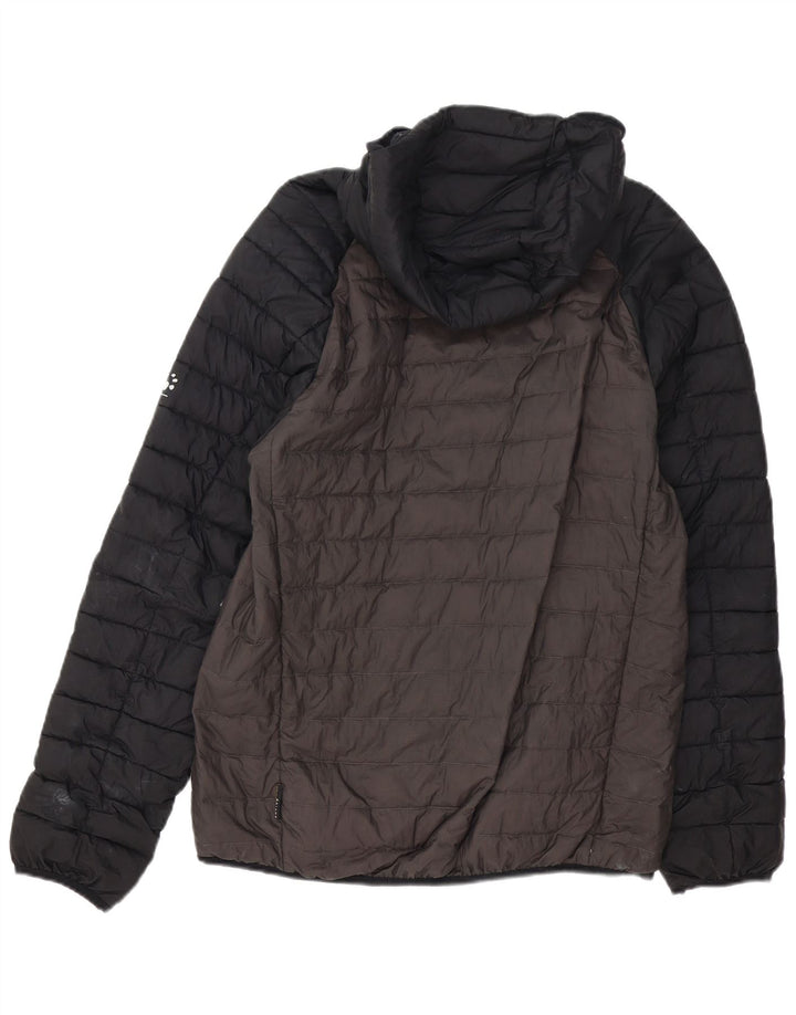 Jack Wolfskin Ανδρικό μπουφάν με κουκούλα UK 40 Large Grey Colourblock