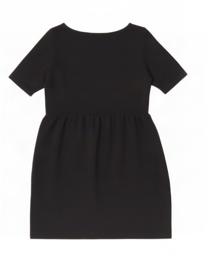 Γυναικείο φόρεμα Marks & Spencer Basic UK 12 Medium Black Viscose