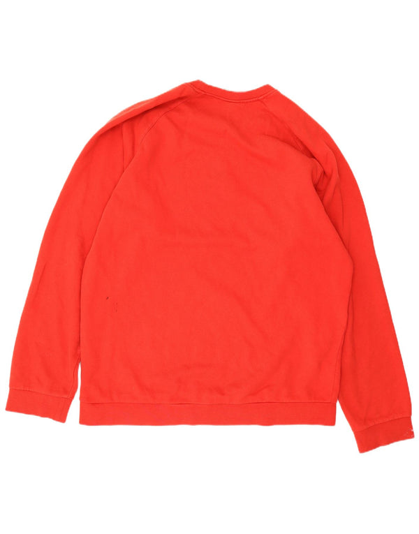 Ανδρικό γραφικό φούτερ Adidas Jumper XL Red Cotton