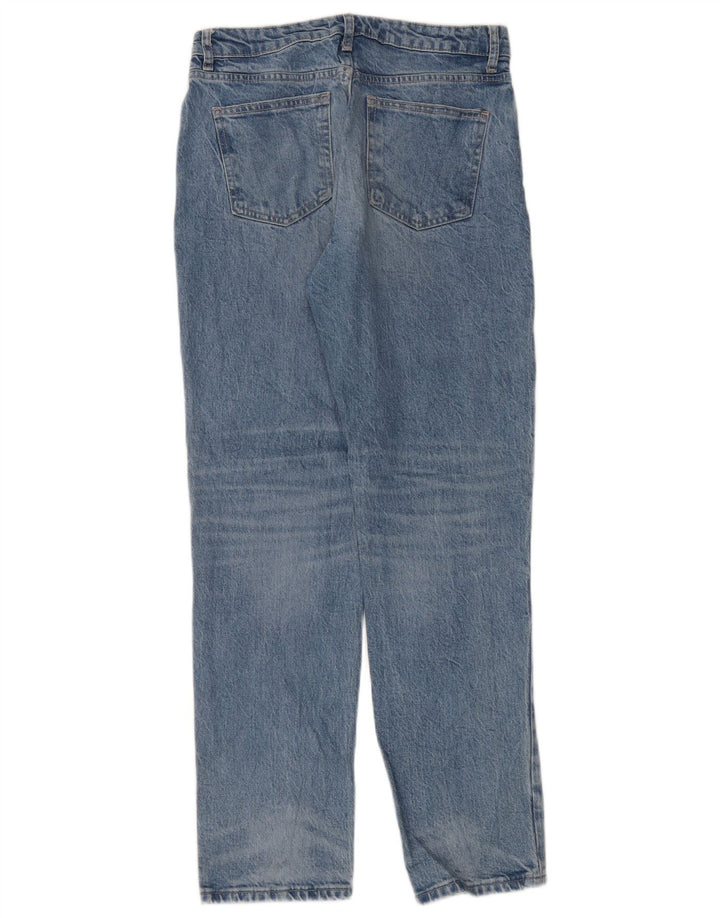 Zara Γυναικείο Straight Jeans EU 40 Medium W30 L31 Blue