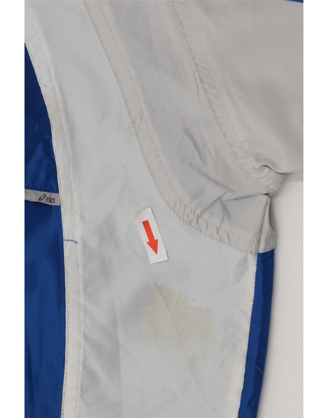 Ανδρική αθλητική φόρμα γραφικών Asics Top Jacket XL Blue Colourblock Microfibers