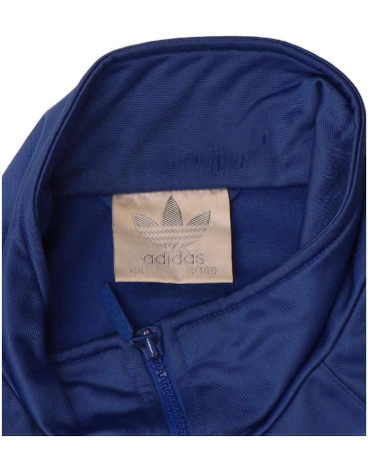 Ανδρική φόρμα Adidas Top Jacket UK 40/42 Medium Blue Colorblock Polyester