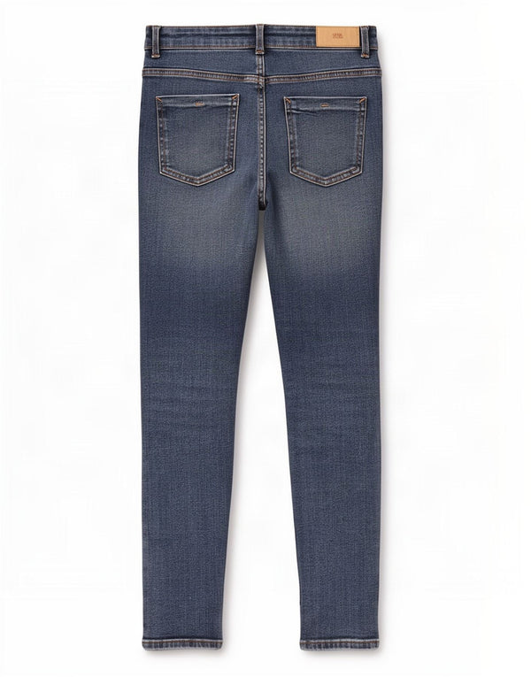 Zara Γυναικείο Skinny Jeans EU 40 Medium W30 L26 Blue Cotton