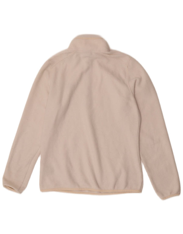 The North Face γυναικείο φερμουάρ Fleece Jumper UK 16 Large White