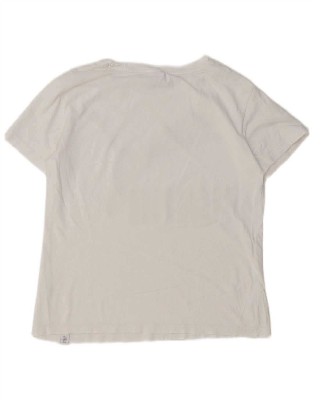 Γυναικείο γραφικό T-Shirt PUMA Top UK 12 Medium White