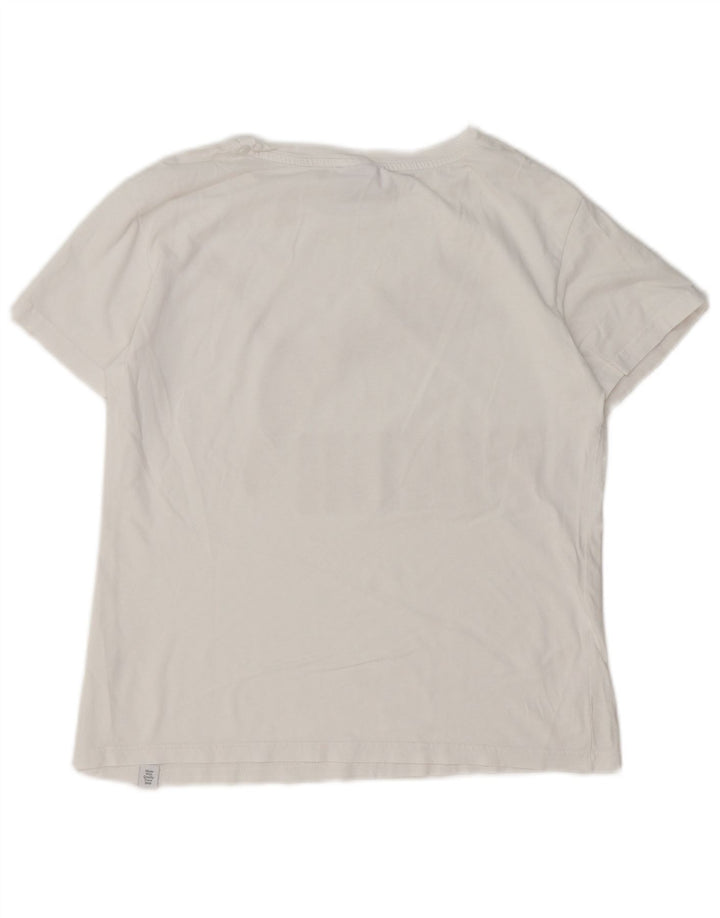 Γυναικείο γραφικό T-Shirt PUMA Top UK 12 Medium White