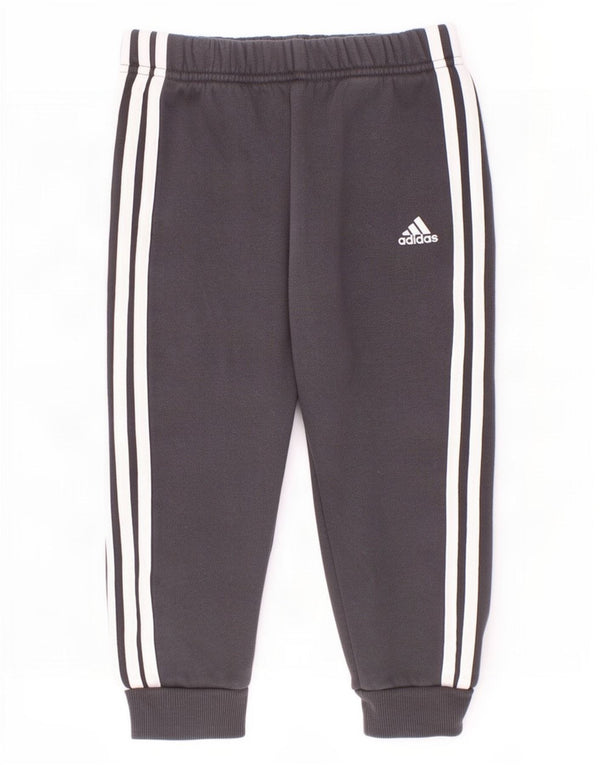 Παντελόνι αθλητικής φόρμας Adidas Baby Boys Joggers 18-24 μηνών γκρι βαμβακερό
