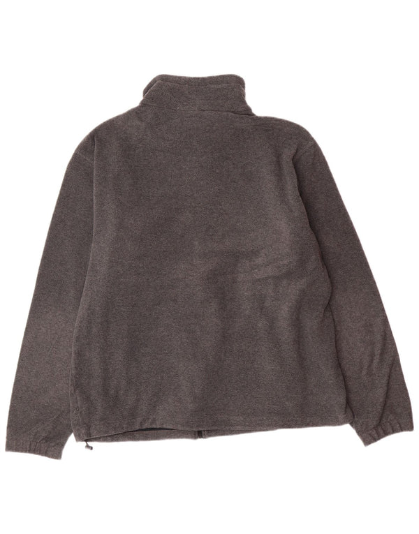 COLUMBIA Ανδρικό Fleece Jacket UK 40 Large Grey Polyester