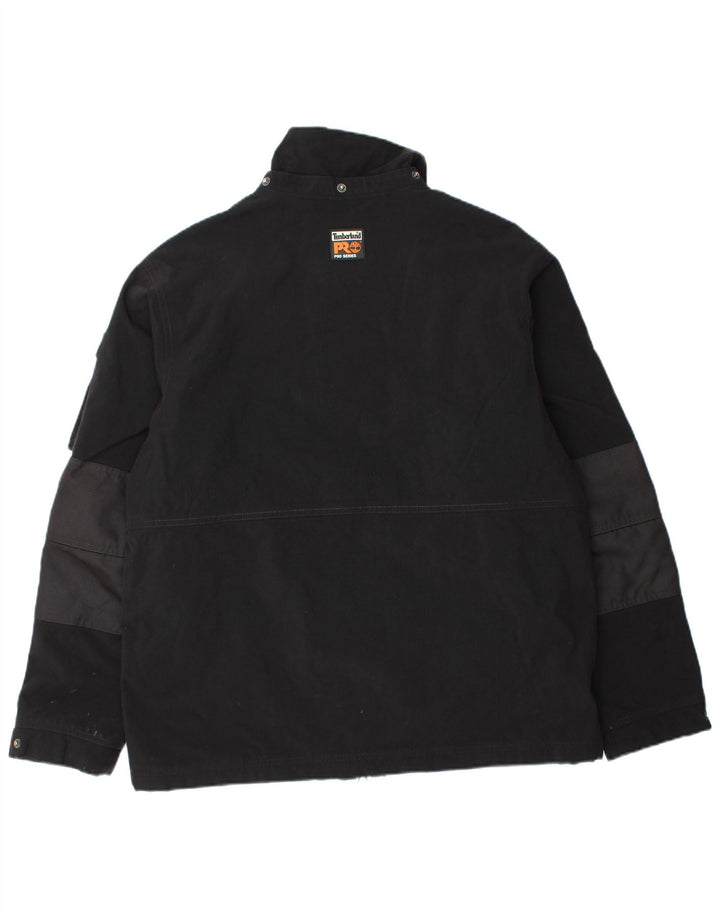 Ανδρικό μπουφάν Timberland Windbreaker UK 40 Large Black Colourblock Πολυεστέρας