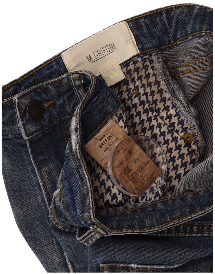 M.Grifoni Γυναικείο Slim Jeans W28 L26 Blue Cotton