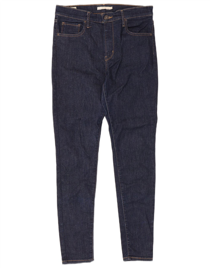 LEVI'S Γυναικεία 720 Ψηλόχρωμα Super Skinny Jeans W30 L29 Navy Blue