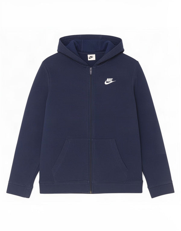 Πουλόβερ Nike Boys Zip Hoodie 13-14 Years XL Navy Blue Cotton