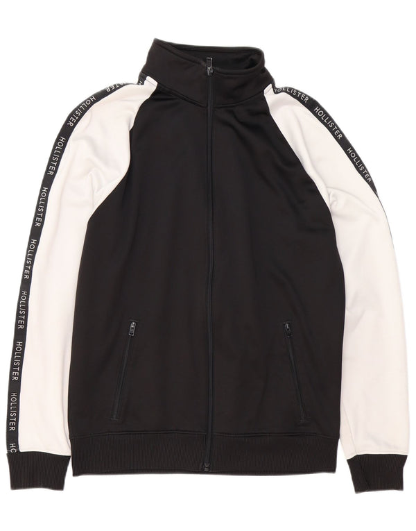 Γυναικεία αθλητική φόρμα HOLLISTER Top Jacket UK 14 Medium Black Colourblock