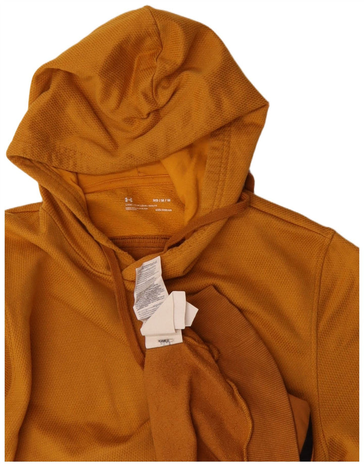 Under Armour Ανδρικό Hoodie Jumper Μεσαίο πορτοκαλί χρώματος βαμβακερό