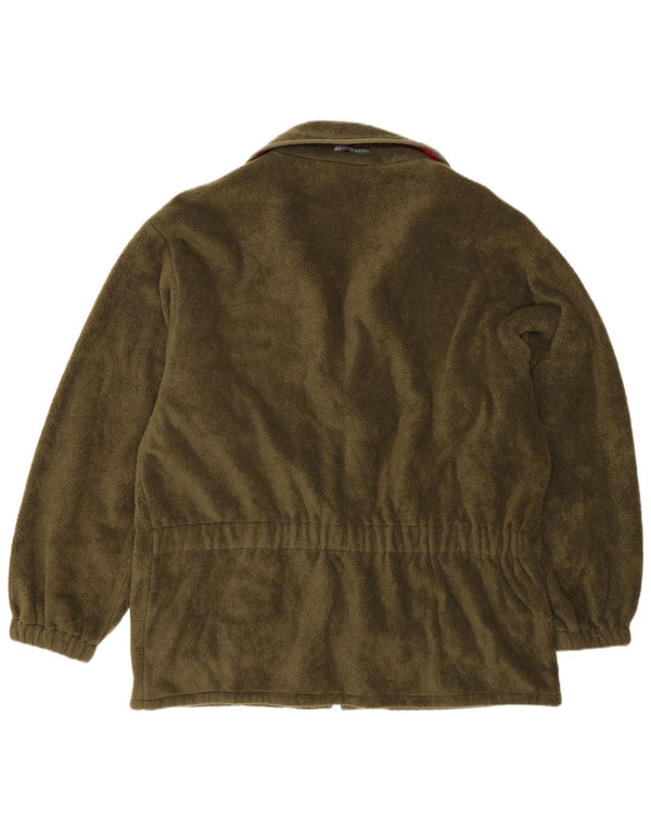 Deerhunter Ανδρικό μπουφάν Fleece UK 38 Medium Khaki Colourblock