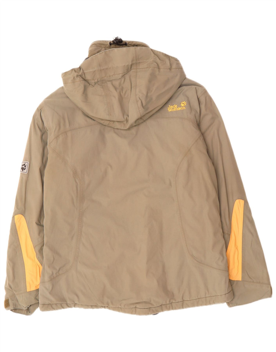 JACK WOLFSKIN Γυναικείο τζάκετ αντιανεμικό UK 12 μεσαίο μπεζ χρώμα