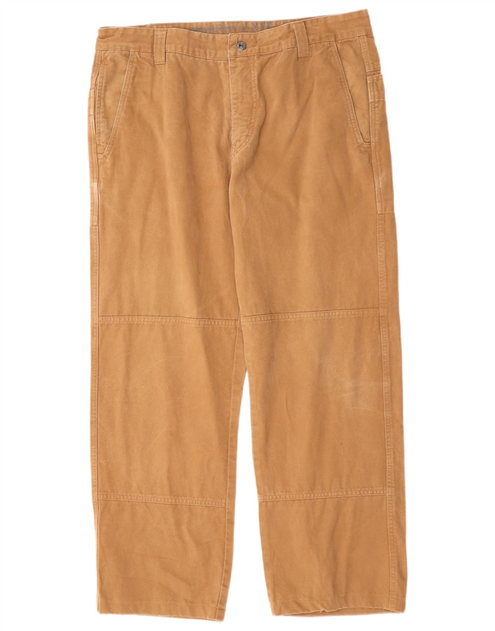 Murphy & Nye Mens Sailmakers Straight παντελόνι Chino W38 L28 Μπεζ βαμβακερό