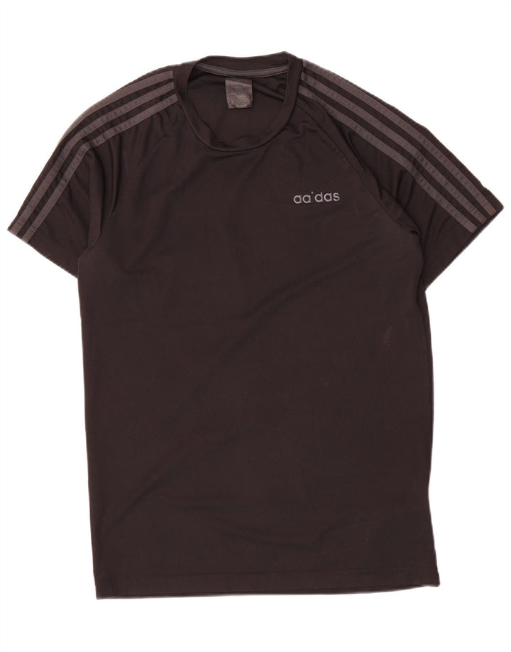 Ανδρικό T-Shirt Adidas Top Μικρό Μαύρο Πολυεστέρα