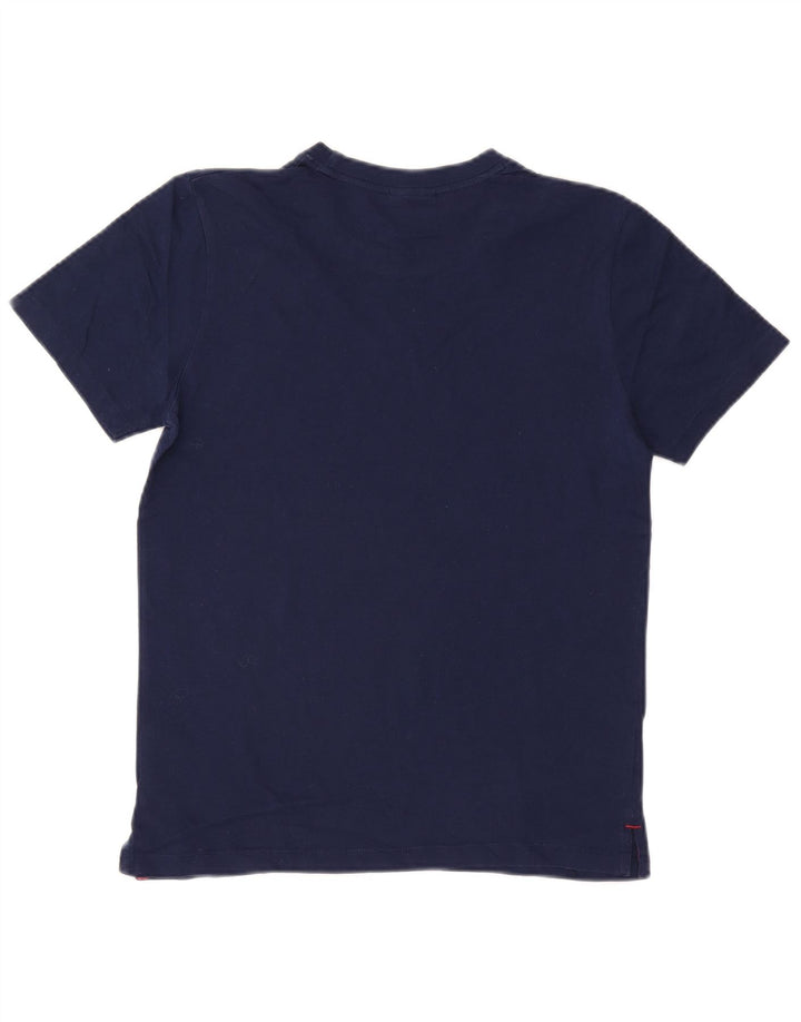 Ανδρικό T-Shirt Umbro Top Μικρό Navy Blue από βαμβάκι