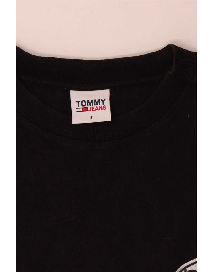 Ανδρικό T-Shirt Tommy Hilfiger Top Μικρό μαύρο βαμβακερό